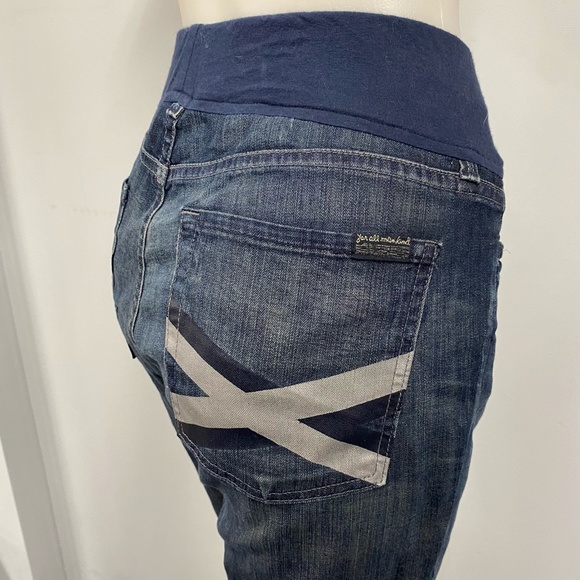 7 For All Mankind Maternity Jeans A Pea in the Pod - Picture 5 of 7